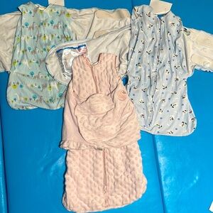 3 Halo Sleepsack Bundle - 2 regular Halo Sleepsacks and 1 Velboa